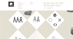 Desktop Screenshot of fontsofchaos.com